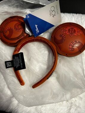 Disney Burnt Orange Pirate Octopus Ears Headband
